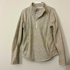 St. John’s Bay beige half zip.